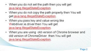 How to resolve IllegalState Exception [upl. by Ssitruc]