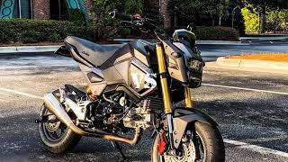 Grom Fatherz 210 vs Koso 170 2v Honda Grom [upl. by Shiri]