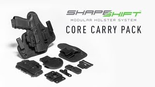 ShapeShift Modular Gun Holster Starter Kit  Alien Gear Holsters [upl. by Auqenahs312]