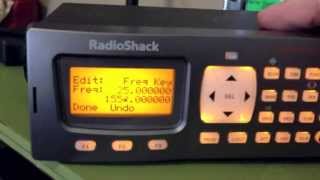 Radio Shack Pro197 How To [upl. by Aanas]