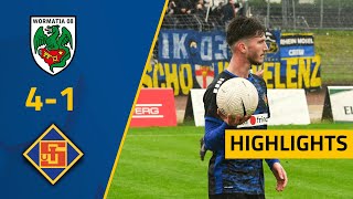 Highlights  VfR Wormatia Worms  TuS Koblenz 41  29 Spieltag  Oberliga Aufstiegsrunde 20212022 [upl. by Nitsew]