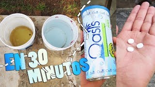 ESTAS PASTILLAS PUEDEN PURIFICAR HASTA 200 LITROS DE AGUA CONTAMINADA [upl. by Assetan]