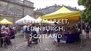 Leith Market walk Edinburgh Scotland [upl. by Pierpont]