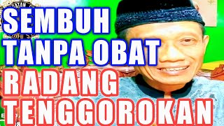 RADANG TENGGOROKAN TEKAN TITIK INI [upl. by Endora166]