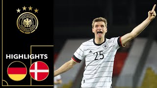 Neuhaus scores in Thomas Müllers comeback Germany vs Denmark 11  Highlights  Friendly [upl. by Pascha]