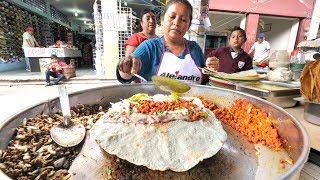 EXTREME Mexican Street Food in Oaxaca  INSANE Mexican Street Food Tour in Oaxaca Mexico [upl. by Brendan343]