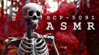 ASMR SCP5091 quotSir Skeletonquot  A Binaural SCP Reading [upl. by Elleinnad]