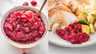 EASY CRANBERRY SAUCE [upl. by Ellenahs100]