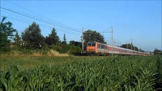 La BB 26073 emmène ce Train AutoCouchettes vers lAllemagne [upl. by Ellerol]