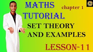 Mathematics Lesson 11  Set theory  ATC TUBE  Freshman AtcTube Tutorial Maths [upl. by Antoinetta]