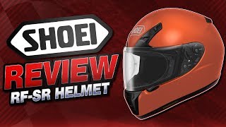 Shoei RFSR Helmet Review from Sportbiketrackgearcom [upl. by Casimire754]