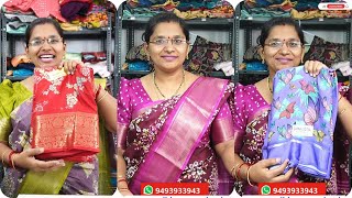 400K Offer Sale  Full sarees amp Dola Silk Misprint  wwwmaniblousemarketin [upl. by Bjork]