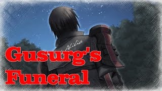 Valkyria Chronicles 3  Gusurgs Funeral English [upl. by Atirat]