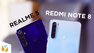 Redmi Note 8 vs Realme 5 Comparison Review [upl. by Torras]