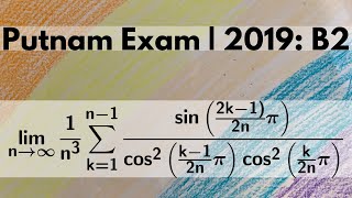 Putnam Exam  2019 B2 [upl. by Ruiz]