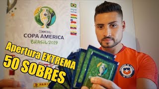 Apertura EXTREMA 50 Sobres Album Copa America 2019 Panini [upl. by Llertnor760]