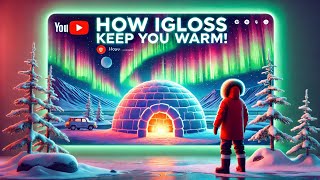 This Ice House Will Blow Your Mind How Igloos Keep You Warm [upl. by Hsilgne464]