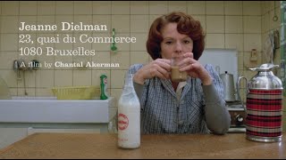 Jeanne Dielman Chantal Akerman 1975 1080 Brüsszel Kereskedő u 23 [upl. by Norwood]