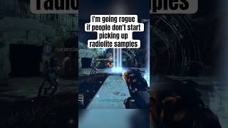 PICK UP THE RADIOLITE SAMPLES AND STOP STARTING THE ENCOUNTER EARLY destiny2 gaming [upl. by Neyrb427]