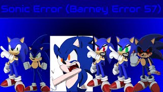 Sonic Error Barney Error 57 [upl. by Makell928]