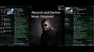 Eve Online PVP  Collecting Faction and Abyssal Mods  Caldari vs Guristas Pirates [upl. by Heintz]