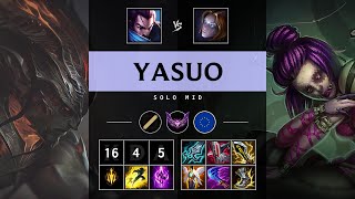 Yasuo Mid vs Orianna Dominating  EUW Master Patch 1420 [upl. by Westfahl701]