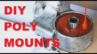 How to make DIY polyurethane engine mounts [upl. by Strickland607]