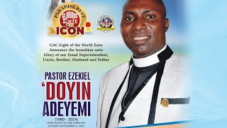 SERVICE OF SONGS ORGANIZED BY CACYOF AKINYELE REGION IN HONOR OF LATE PASTOR EZEKIEL DOYIN ADEYEMI [upl. by Koziel]