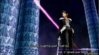 Dissidia 012 Duodecim Final Fantasy  vs Squall Encounter Quotes [upl. by Gudrin781]