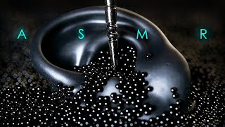 ASMR  BACK TO BLACK 🖤 Deep Sleep amp Strong Tingles with Pitch Black EartoEar Triggers ONLY [upl. by Thornie657]