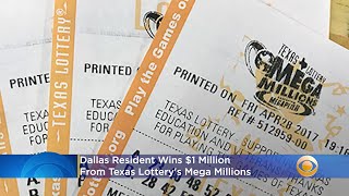 Dallas Resident Wins 1 Million From Texas Lotterys Mega Millions [upl. by Simone866]