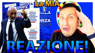 EEEHH⁉️ ORSOLINI OUT ❌ FAGIOLI IN ✅ La MIA REAZIONE ai CONVOCATI di SPALLETTI per EURO 2024‼️ [upl. by Bride]