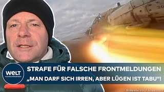 PUTINS KRIEG Russischer General im Visier quotBei Siwersk wurde gelogen dass sich die Balken biegenquot [upl. by Leclair165]