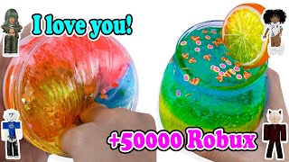 Relaxing Slime Storytime Roblox  I will receive Robux every time someone likes me [upl. by Hodess852]