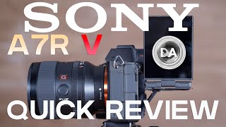 Sony a7R V a7R5 Quick Review  the Complete High Resolution Camera [upl. by Pollack531]