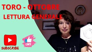 TORO OTTOBRE  LETTURA GENERALE LA GRANDE SFIDA [upl. by Eurydice]