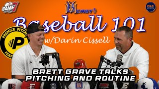 Baseball 101  Brett Graves talks Pitching Mechanics and Routine  YBMcast [upl. by Viv]