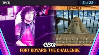 Fort Boyard The Challenge by tbcr in 3422  Awesome Games Done Quick 2024 [upl. by Gaultiero]