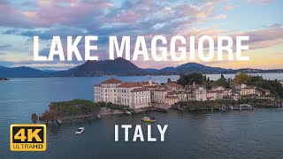 LAKE MAGGIORE ITALY the Borromean Islands  Stresa  Sunrise to Sunset 4K [upl. by Brace]