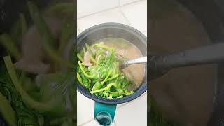 Sinigang na baboy na may kangkong [upl. by Alaehcim]