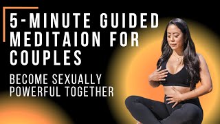 5Minute Guided Meditation for Couples  Luvbites by Dr Tara [upl. by Calendre685]