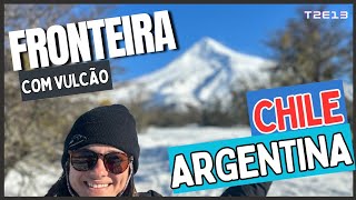 🇦🇷🇨🇱 FRONTEIRA ARGENTINA  CHILE  PASO MAMUIL MALAL  Inverno 2024 de motorhome [upl. by Rasure]