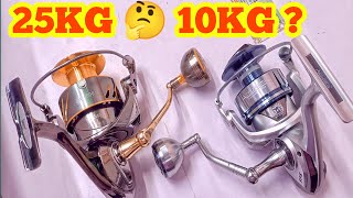 25 KG Drag Stone Island Fishing Reels  10 KG drag Power Accuretta Reels  BC Rod And Reels [upl. by Angi97]