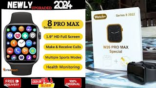 W26 Pro Max Smartwatch Review and Phone Connection Guide  Best Budget Smartwatch 2023 [upl. by Mira]