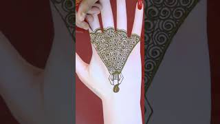 Henna New Design  Mehndi design simple mehndi henna youtubeshorts short [upl. by Robins]