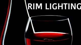 Rim or Edge Lighting Wine amp Glass [upl. by Eilla]