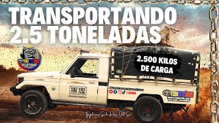 Transportando 25 Toneladas de carga santarosadelsur toyoteros offroad toyoterodavidpino 4x4 [upl. by Freyah]