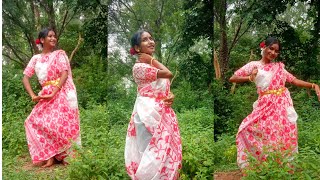 GAHANA KUSAMA KUNJA MAJHE  rabindra nritya  dance cover mampi [upl. by Ginny282]