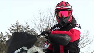 Backcountry Snowmobiling in the Hiawatha National Forest Munising Michigan [upl. by Dnar287]