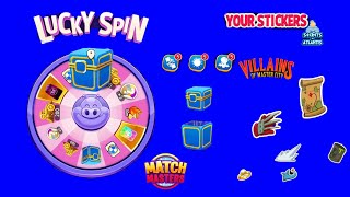 24 Collecting Lucky Spin  Match Masters Game Play [upl. by Ecnesse486]